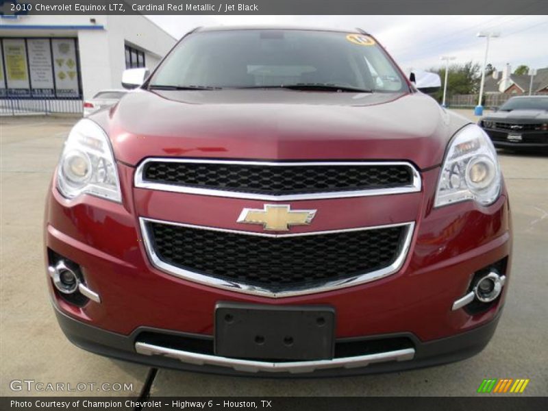 Cardinal Red Metallic / Jet Black 2010 Chevrolet Equinox LTZ