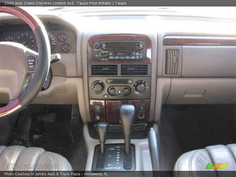Taupe Frost Metallic / Taupe 2000 Jeep Grand Cherokee Limited 4x4