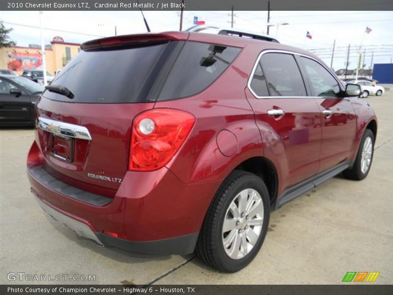Cardinal Red Metallic / Jet Black 2010 Chevrolet Equinox LTZ