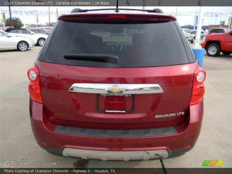 Cardinal Red Metallic / Jet Black 2010 Chevrolet Equinox LTZ