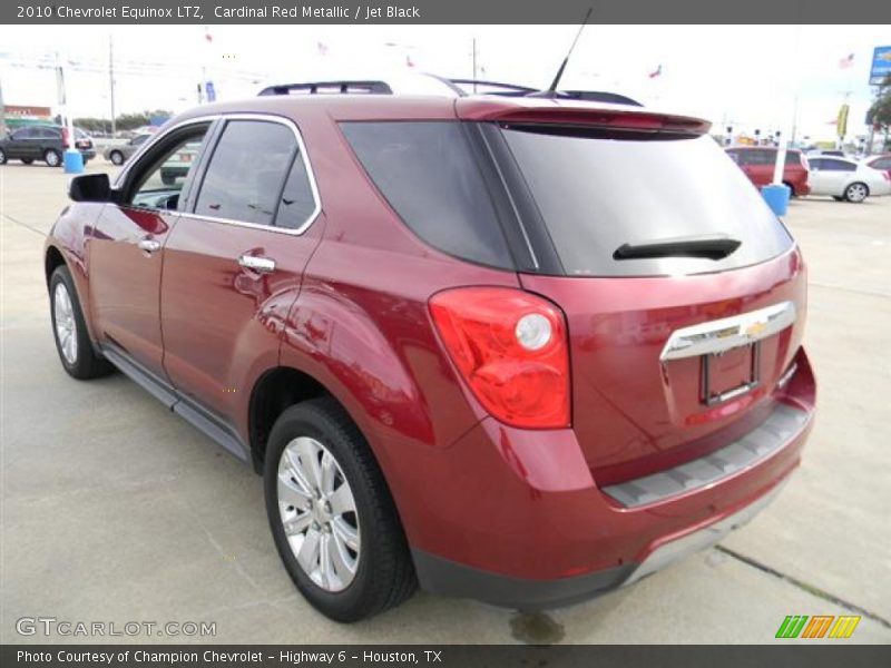 Cardinal Red Metallic / Jet Black 2010 Chevrolet Equinox LTZ