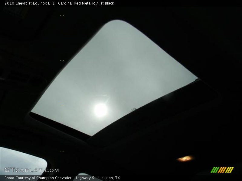 Cardinal Red Metallic / Jet Black 2010 Chevrolet Equinox LTZ