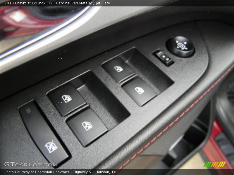 Cardinal Red Metallic / Jet Black 2010 Chevrolet Equinox LTZ