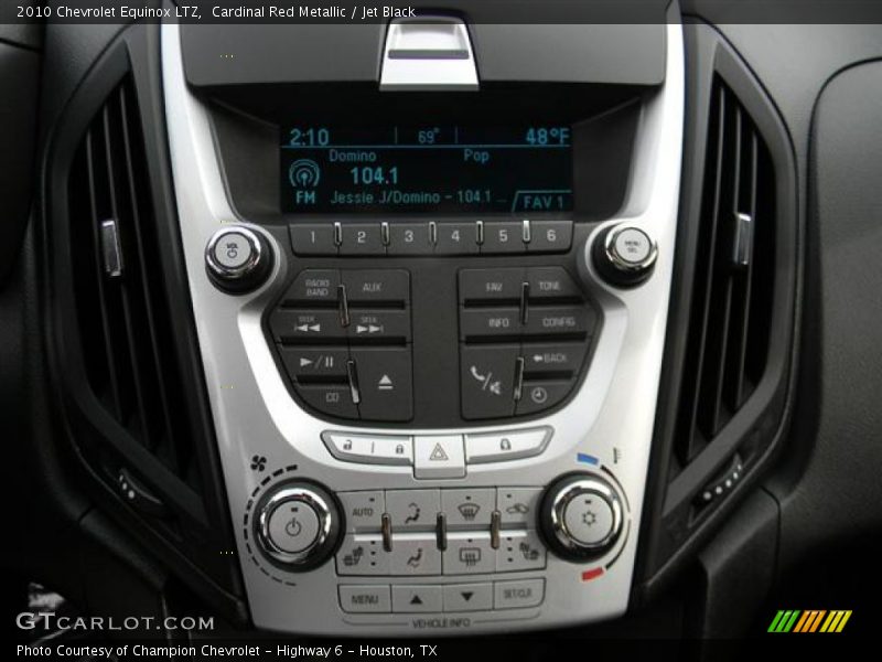 Controls of 2010 Equinox LTZ