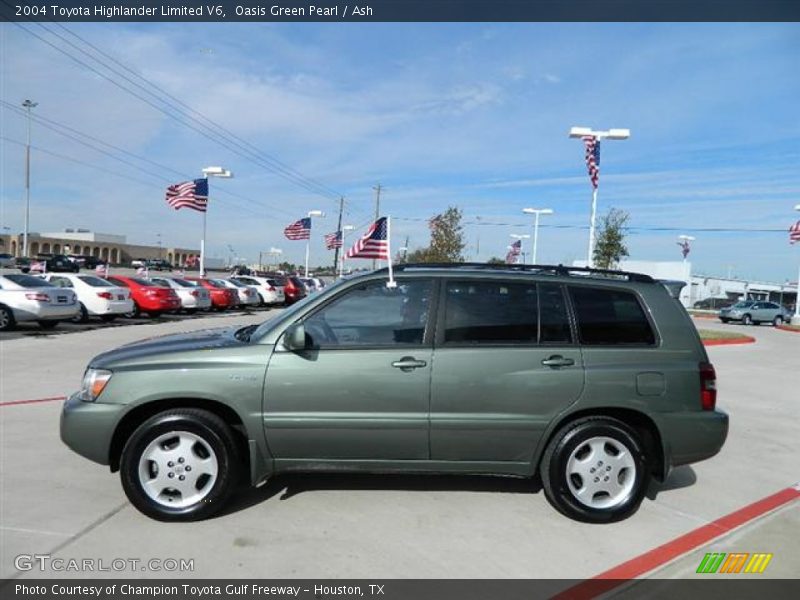  2004 Highlander Limited V6 Oasis Green Pearl