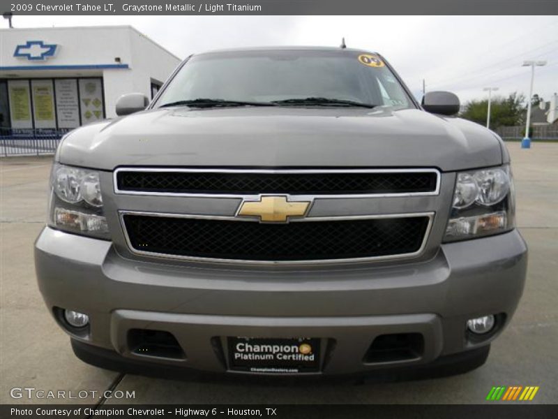 Graystone Metallic / Light Titanium 2009 Chevrolet Tahoe LT