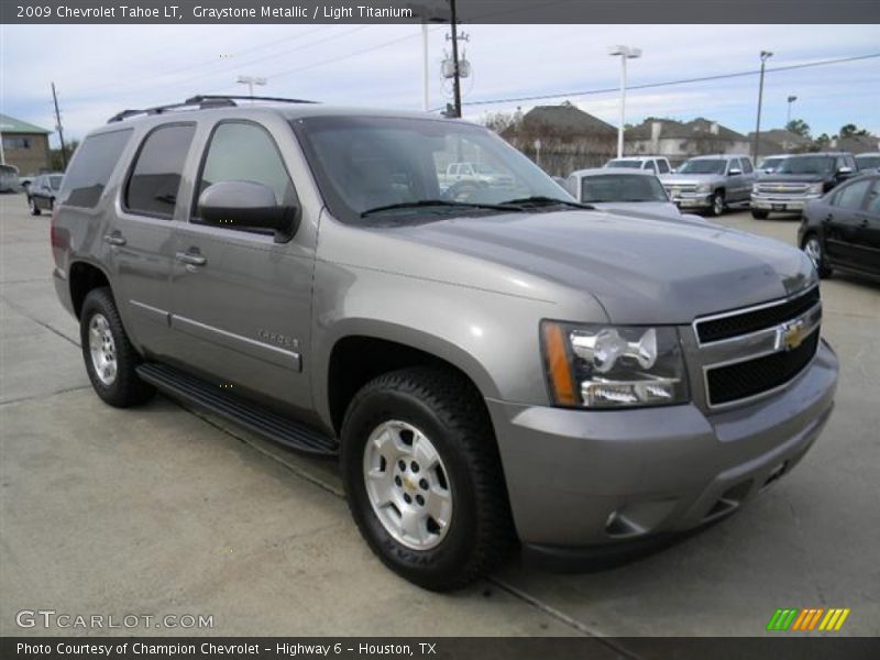 Graystone Metallic / Light Titanium 2009 Chevrolet Tahoe LT