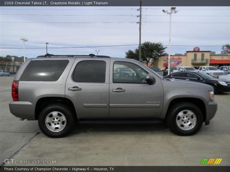 Graystone Metallic / Light Titanium 2009 Chevrolet Tahoe LT