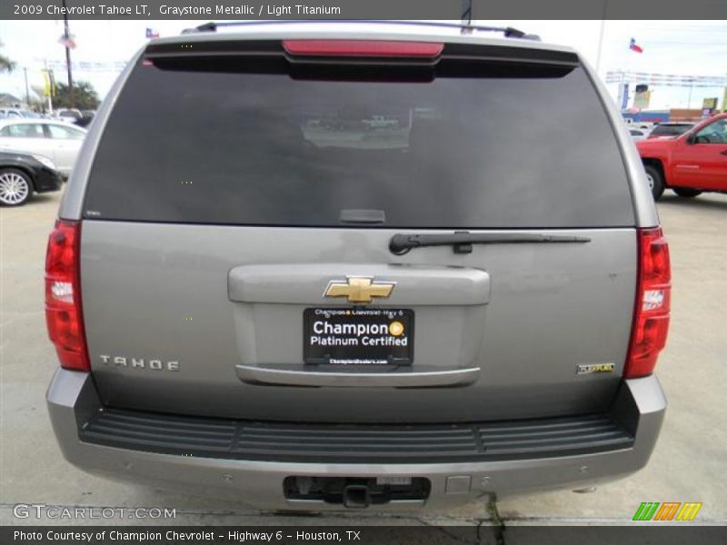 Graystone Metallic / Light Titanium 2009 Chevrolet Tahoe LT