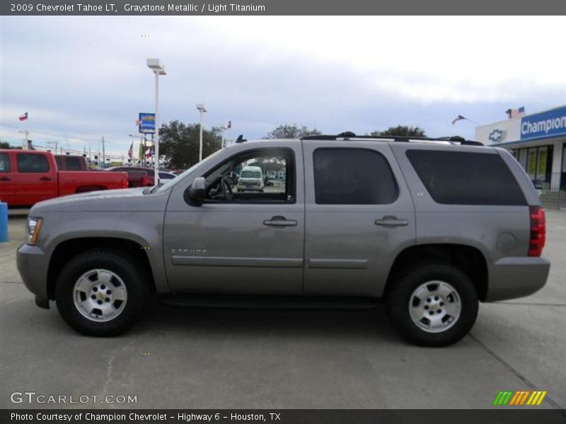 Graystone Metallic / Light Titanium 2009 Chevrolet Tahoe LT
