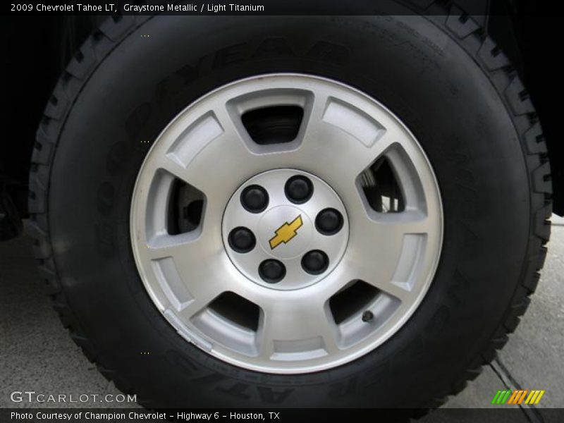 Graystone Metallic / Light Titanium 2009 Chevrolet Tahoe LT