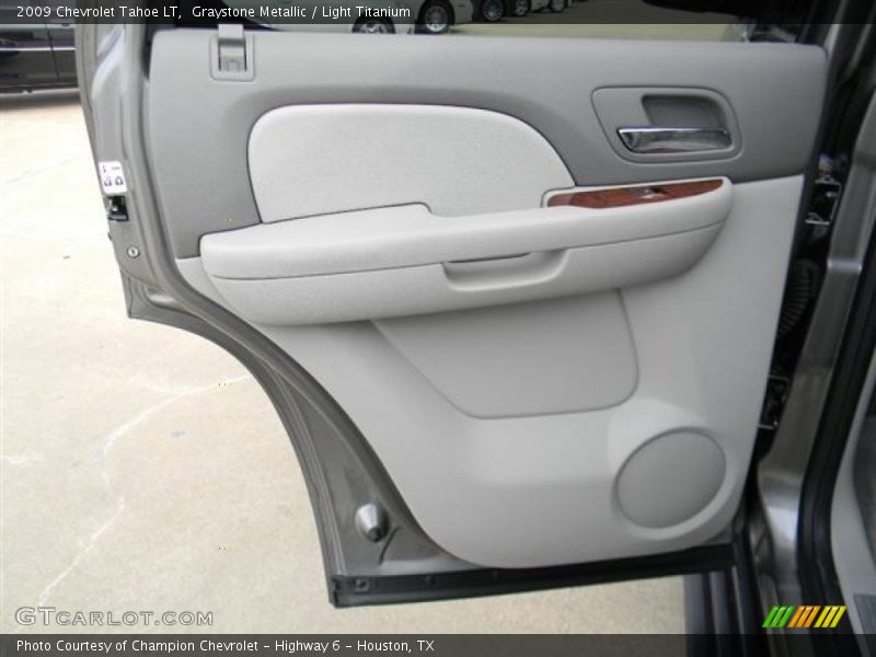 Graystone Metallic / Light Titanium 2009 Chevrolet Tahoe LT