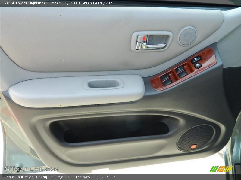Oasis Green Pearl / Ash 2004 Toyota Highlander Limited V6