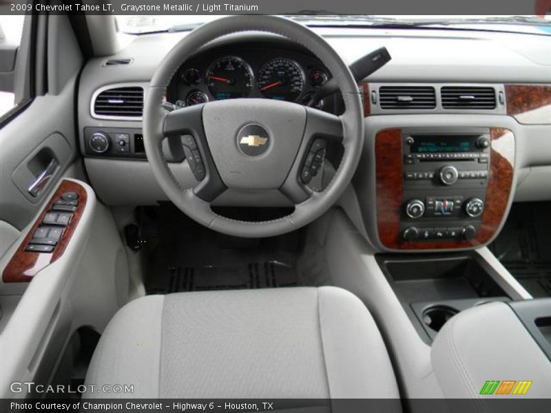 Graystone Metallic / Light Titanium 2009 Chevrolet Tahoe LT