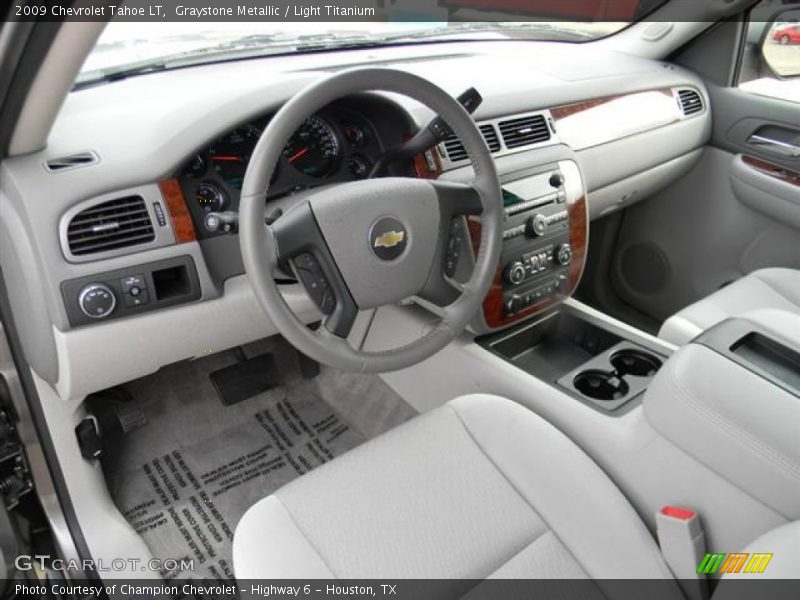 Graystone Metallic / Light Titanium 2009 Chevrolet Tahoe LT