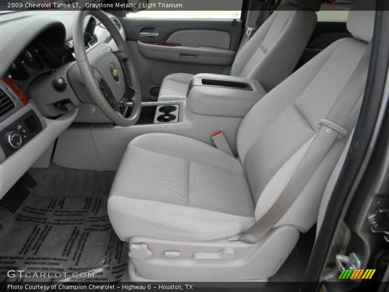 Graystone Metallic / Light Titanium 2009 Chevrolet Tahoe LT