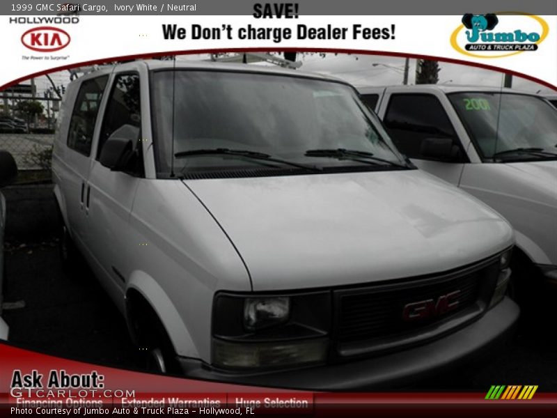 Ivory White / Neutral 1999 GMC Safari Cargo
