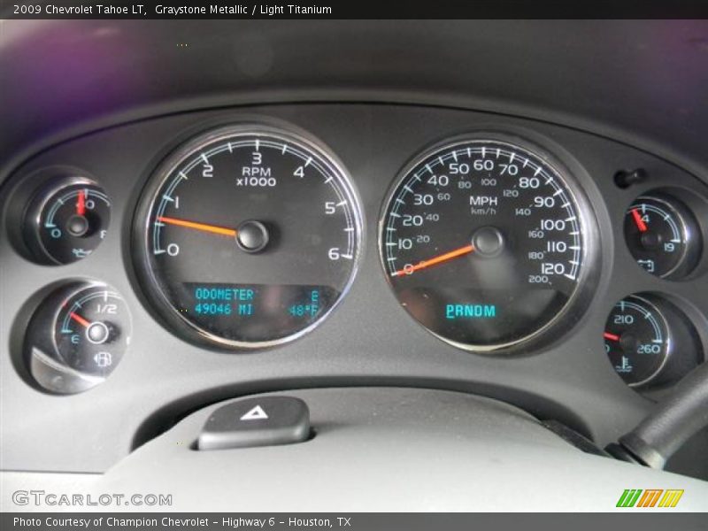Graystone Metallic / Light Titanium 2009 Chevrolet Tahoe LT