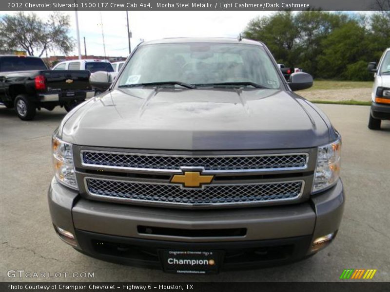 Mocha Steel Metallic / Light Cashmere/Dark Cashmere 2012 Chevrolet Silverado 1500 LTZ Crew Cab 4x4