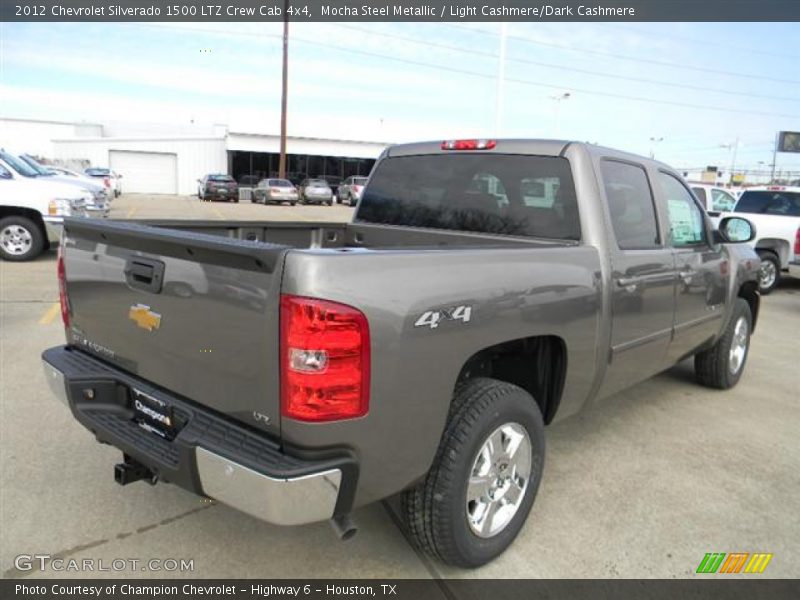 Mocha Steel Metallic / Light Cashmere/Dark Cashmere 2012 Chevrolet Silverado 1500 LTZ Crew Cab 4x4