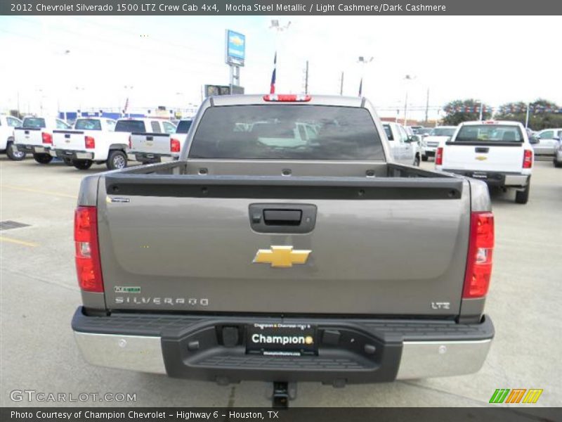 Mocha Steel Metallic / Light Cashmere/Dark Cashmere 2012 Chevrolet Silverado 1500 LTZ Crew Cab 4x4