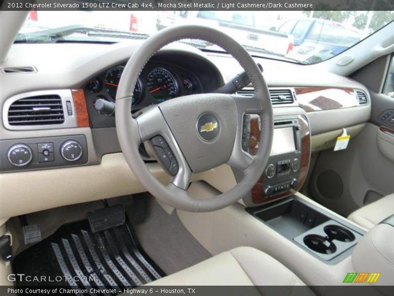 Dashboard of 2012 Silverado 1500 LTZ Crew Cab 4x4