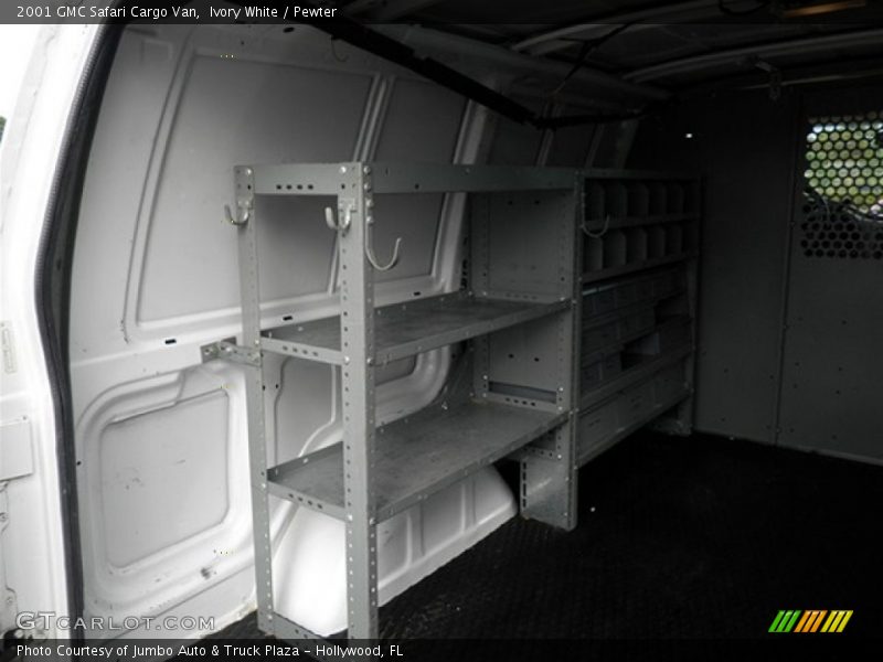 Ivory White / Pewter 2001 GMC Safari Cargo Van