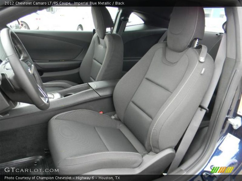 Imperial Blue Metallic / Black 2012 Chevrolet Camaro LT/RS Coupe