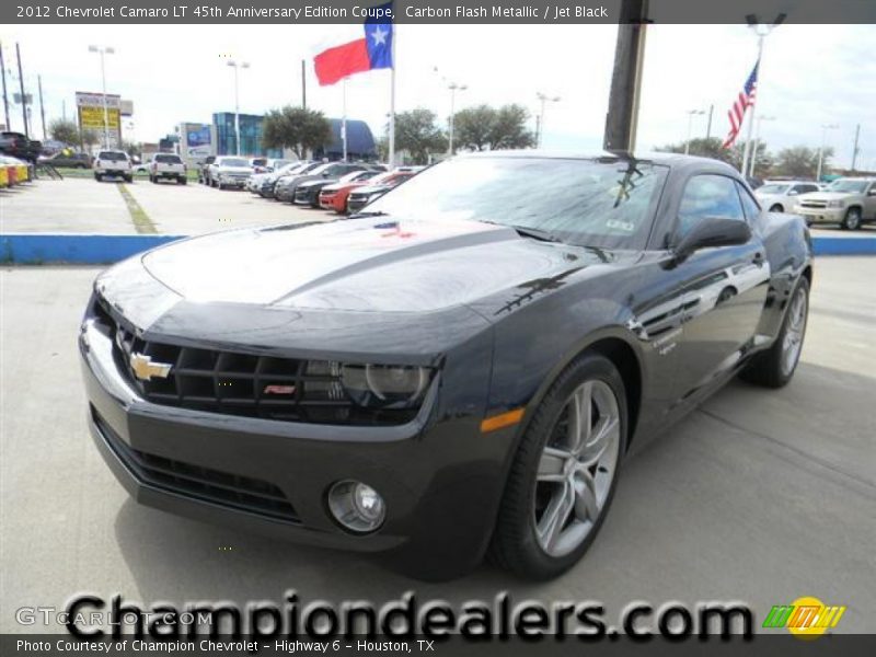 Carbon Flash Metallic / Jet Black 2012 Chevrolet Camaro LT 45th Anniversary Edition Coupe
