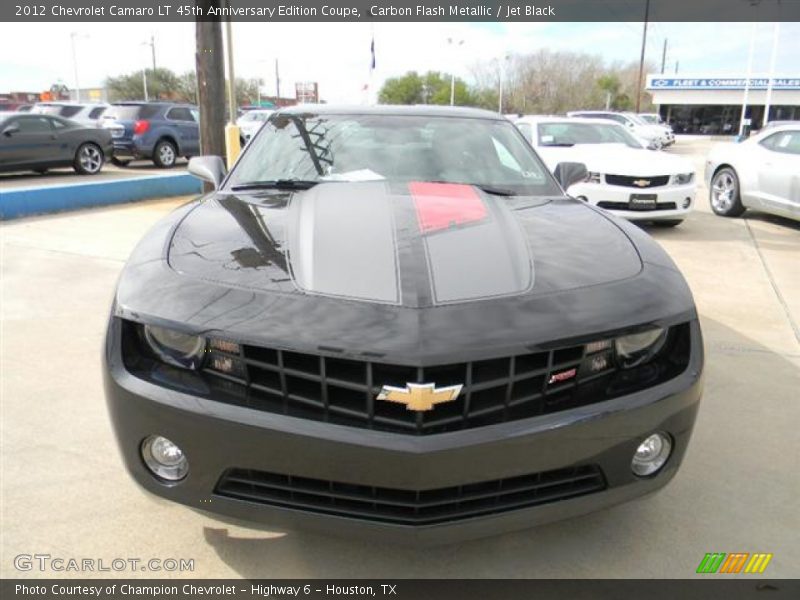 Carbon Flash Metallic / Jet Black 2012 Chevrolet Camaro LT 45th Anniversary Edition Coupe