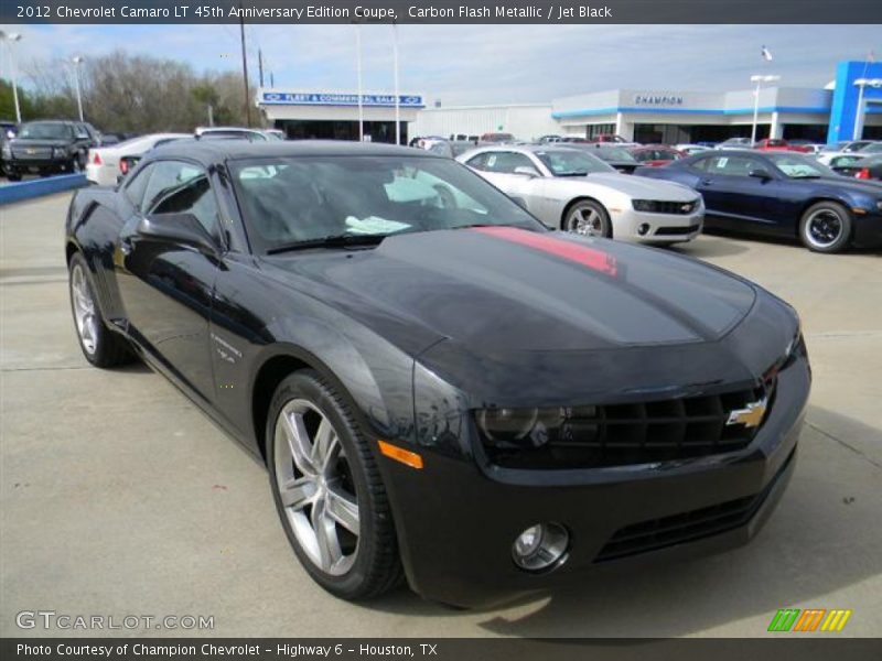 Carbon Flash Metallic / Jet Black 2012 Chevrolet Camaro LT 45th Anniversary Edition Coupe