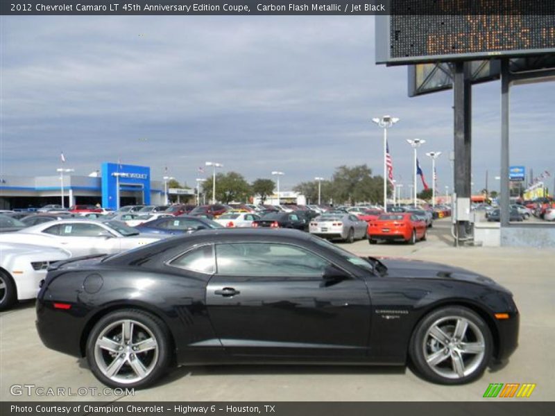 Carbon Flash Metallic / Jet Black 2012 Chevrolet Camaro LT 45th Anniversary Edition Coupe