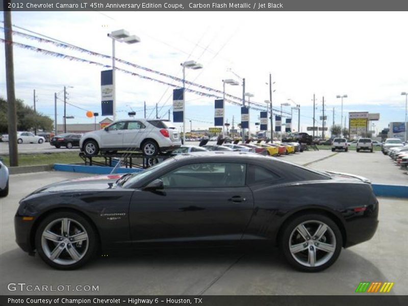 Carbon Flash Metallic / Jet Black 2012 Chevrolet Camaro LT 45th Anniversary Edition Coupe