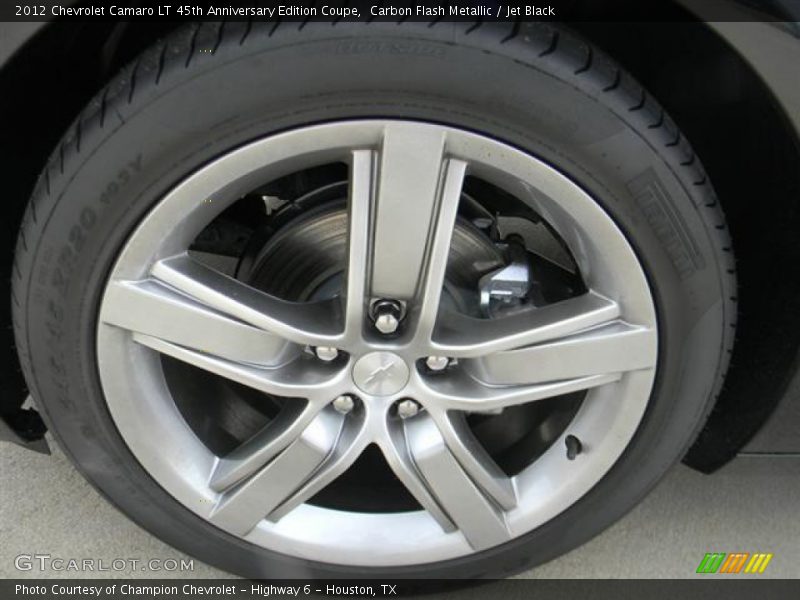 Carbon Flash Metallic / Jet Black 2012 Chevrolet Camaro LT 45th Anniversary Edition Coupe