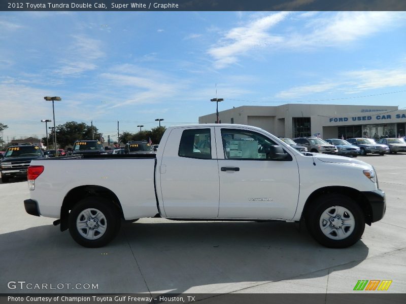 Super White / Graphite 2012 Toyota Tundra Double Cab