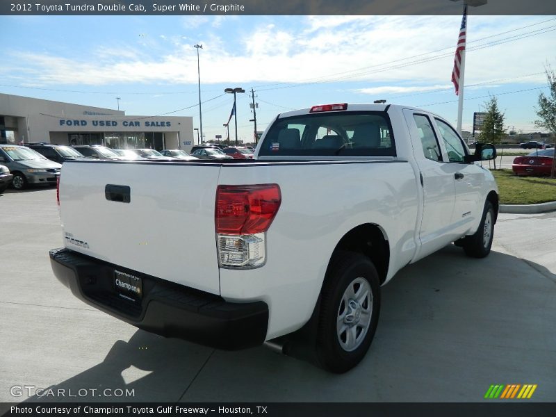 Super White / Graphite 2012 Toyota Tundra Double Cab