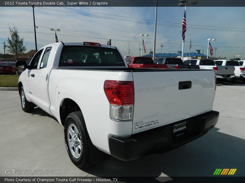Super White / Graphite 2012 Toyota Tundra Double Cab