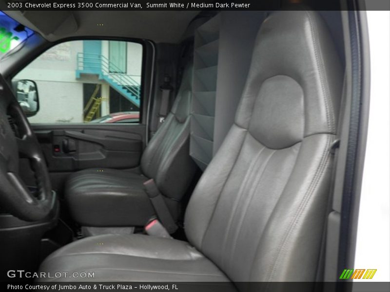 Summit White / Medium Dark Pewter 2003 Chevrolet Express 3500 Commercial Van