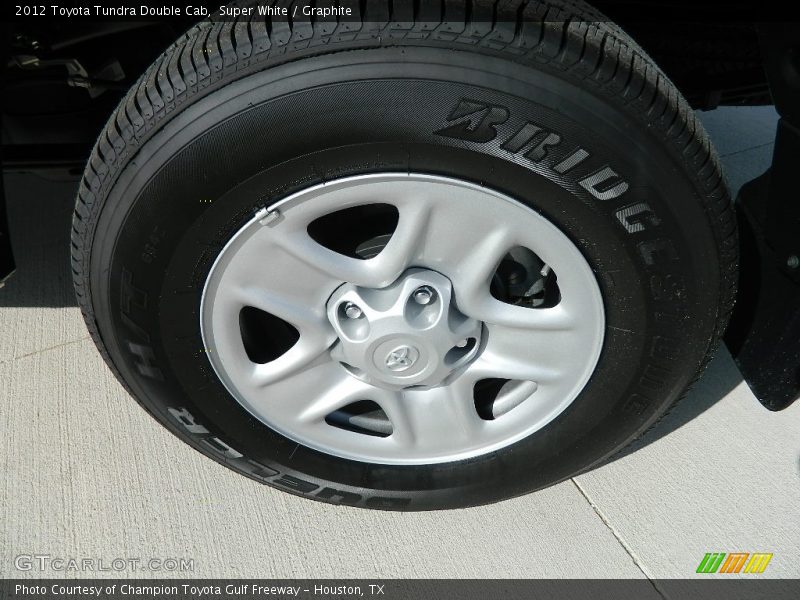 Super White / Graphite 2012 Toyota Tundra Double Cab