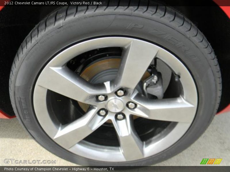 Victory Red / Black 2012 Chevrolet Camaro LT/RS Coupe
