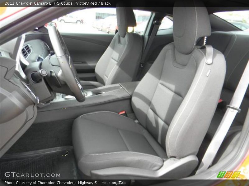 Victory Red / Black 2012 Chevrolet Camaro LT/RS Coupe