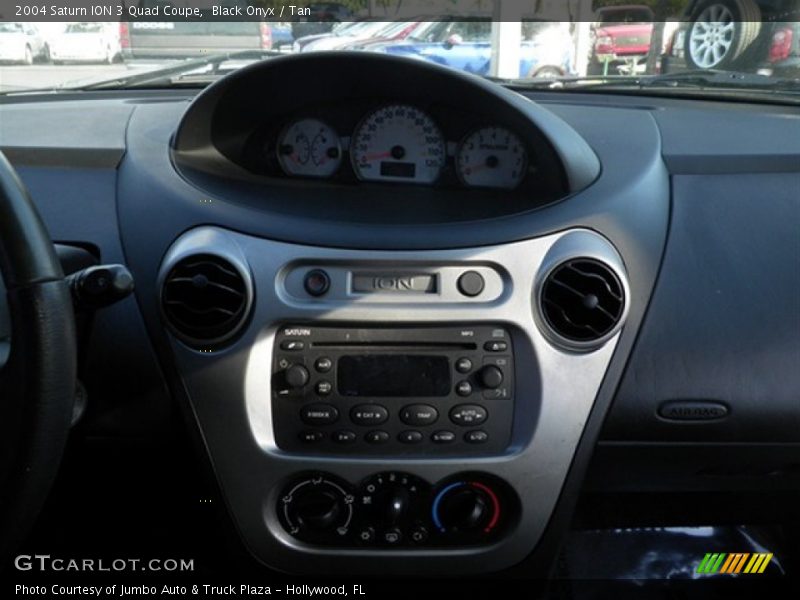 Black Onyx / Tan 2004 Saturn ION 3 Quad Coupe