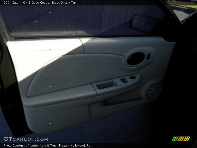 Black Onyx / Tan 2004 Saturn ION 3 Quad Coupe
