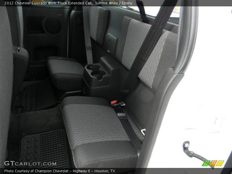 Summit White / Ebony 2012 Chevrolet Colorado Work Truck Extended Cab