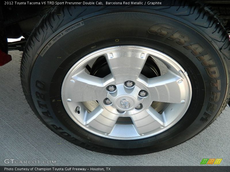 Barcelona Red Metallic / Graphite 2012 Toyota Tacoma V6 TRD Sport Prerunner Double Cab