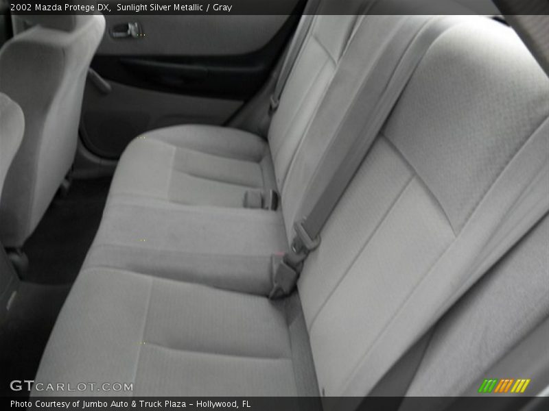 Sunlight Silver Metallic / Gray 2002 Mazda Protege DX