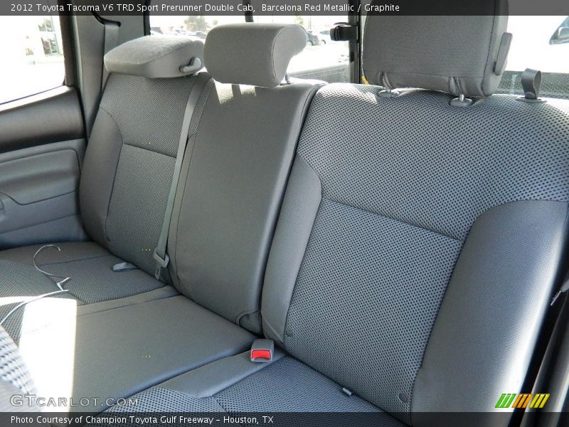 Barcelona Red Metallic / Graphite 2012 Toyota Tacoma V6 TRD Sport Prerunner Double Cab