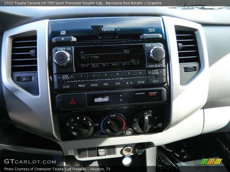 Barcelona Red Metallic / Graphite 2012 Toyota Tacoma V6 TRD Sport Prerunner Double Cab