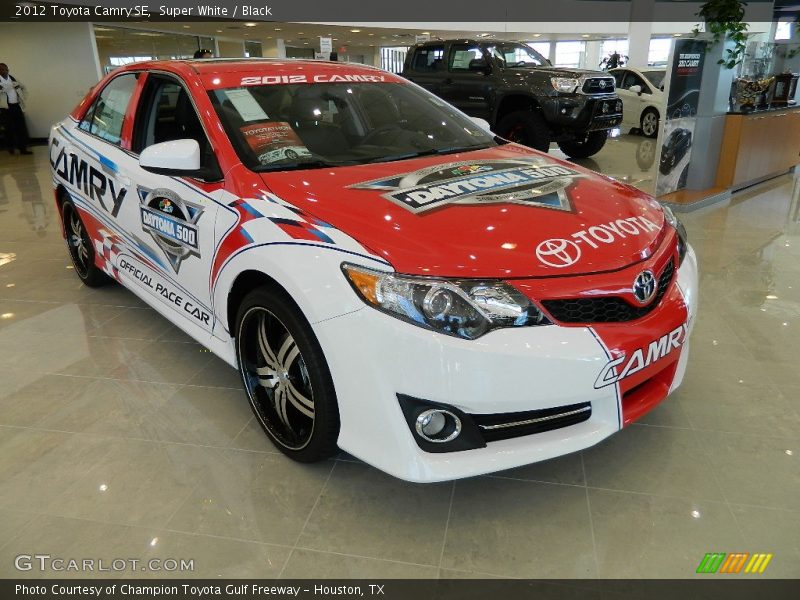 Camry SE Official Pace Car - 2012 Toyota Camry SE