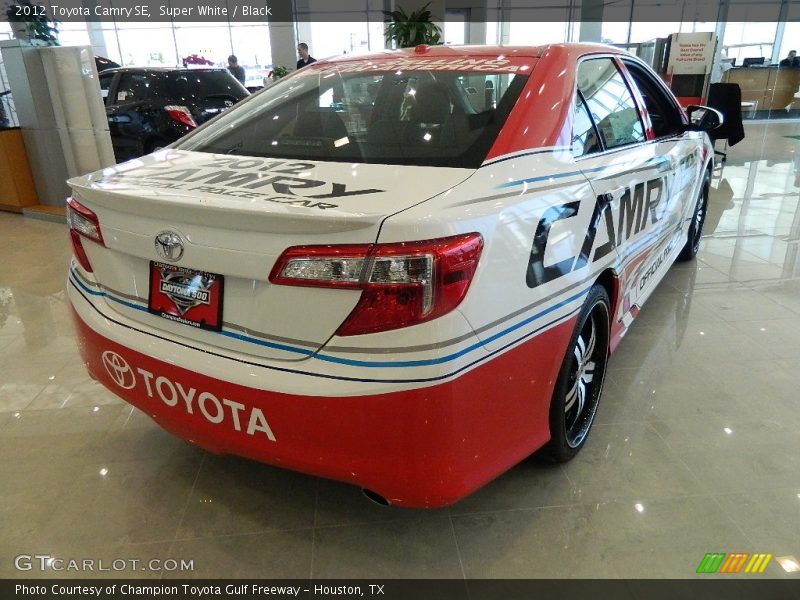 Camry SE Official Pace Car - 2012 Toyota Camry SE